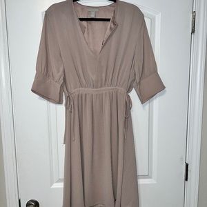 Dusty pink dress H&M, Medium
